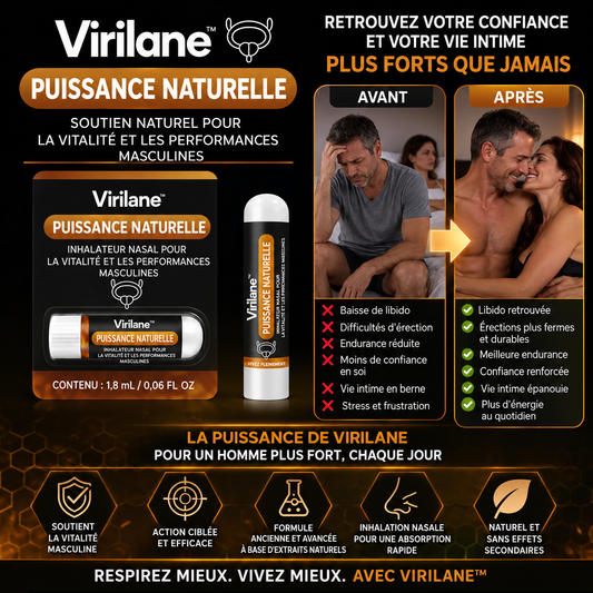 Virilane™ Inhalateur au Venin d’Abeille | Obtenez une érection dure comme l’acier en quelques minutes !