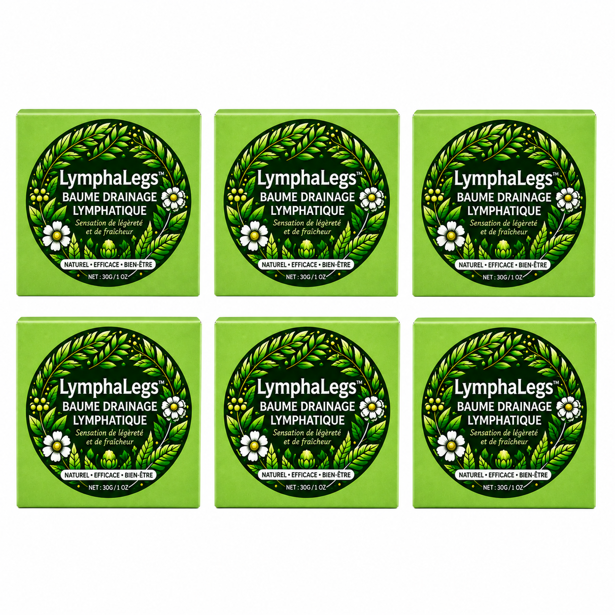 LymphaLegs™ Baume Drainage Lymphatique | Dégonflez vos jambes lourdes et retrouvez une sensation de légèreté dès les premières applications !