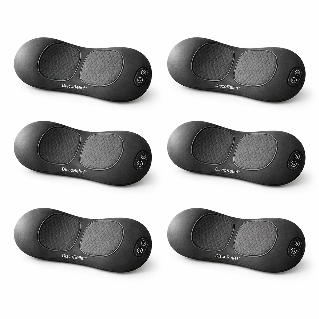 DiscoRelief™ Masseur Sciatique 3-en-1 | Stoppez la sciatique et libérez votre dos en 5 minutes par jour !