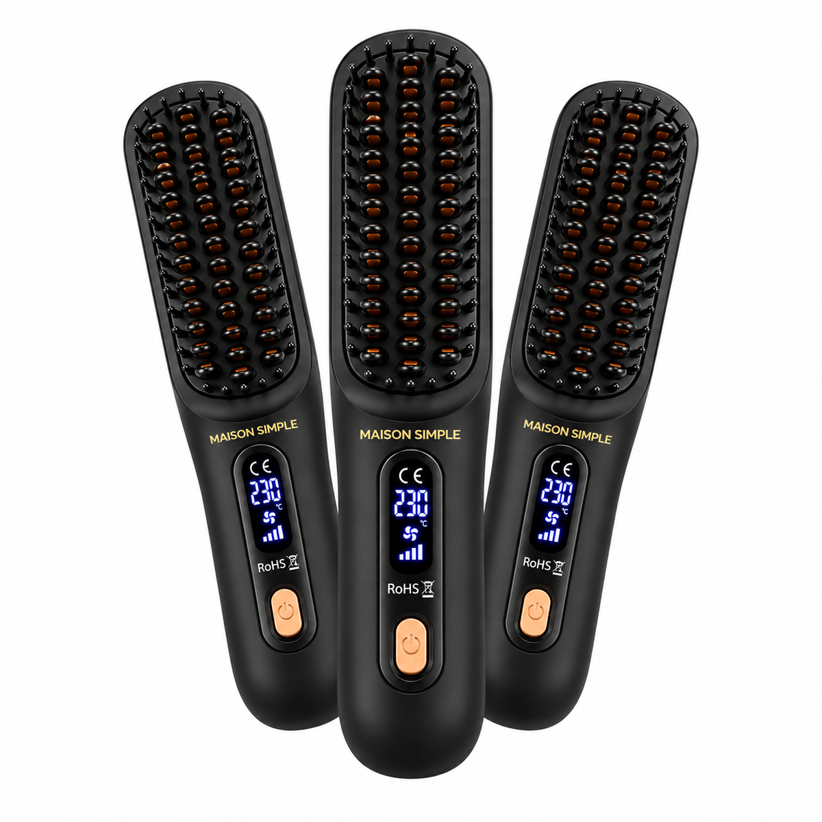 Volumélys™ Brosse Coiffante Cheveux Courts | Obtenez un brushing volumineux en 2 minutes, sans coiffeur !