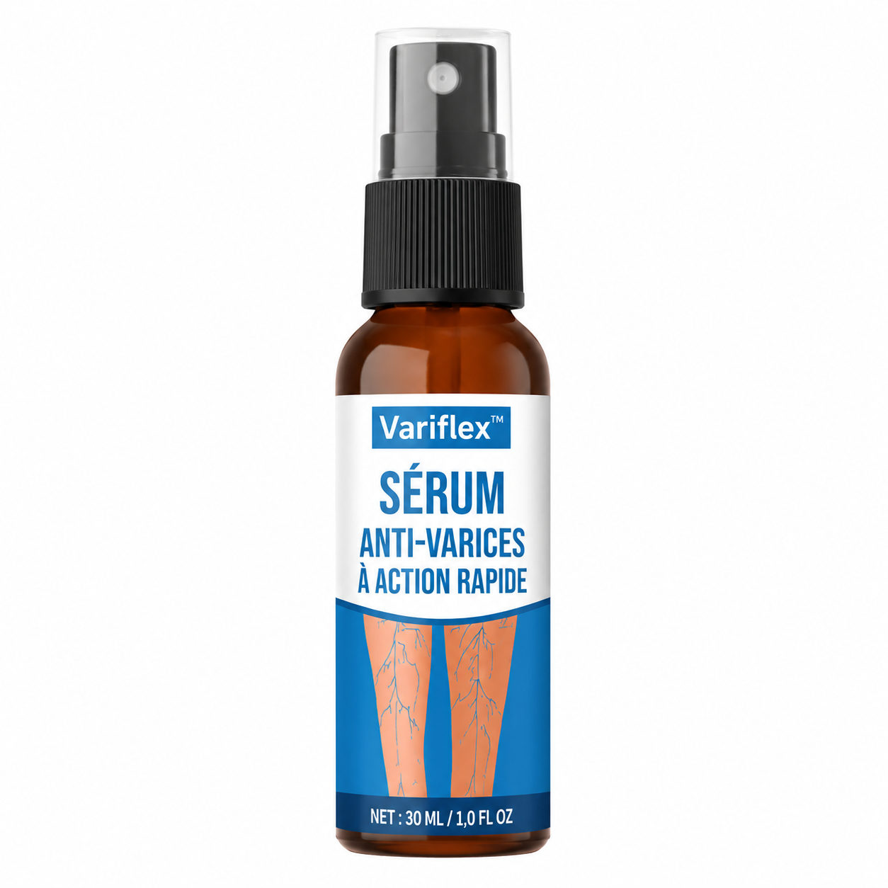 Variflex™ Sérum Anti-Varices à Action Rapide | Élimine 95% des varices visibles en 4 jours !