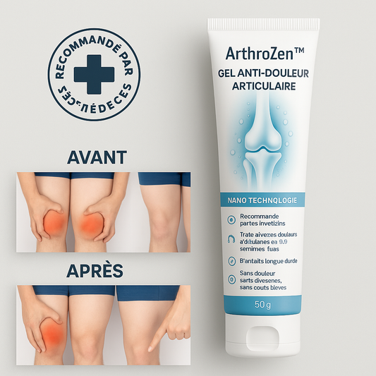 ArthroZen™ Gel Anti-Douleur Articulaire | Élimine 87% des douleurs du genou en 24h seulement!