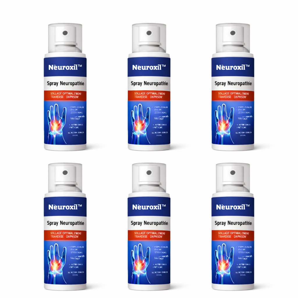 Neuroxil™ Spray Neuropathie | Stoppez picotements et engourdissements dès la première application !