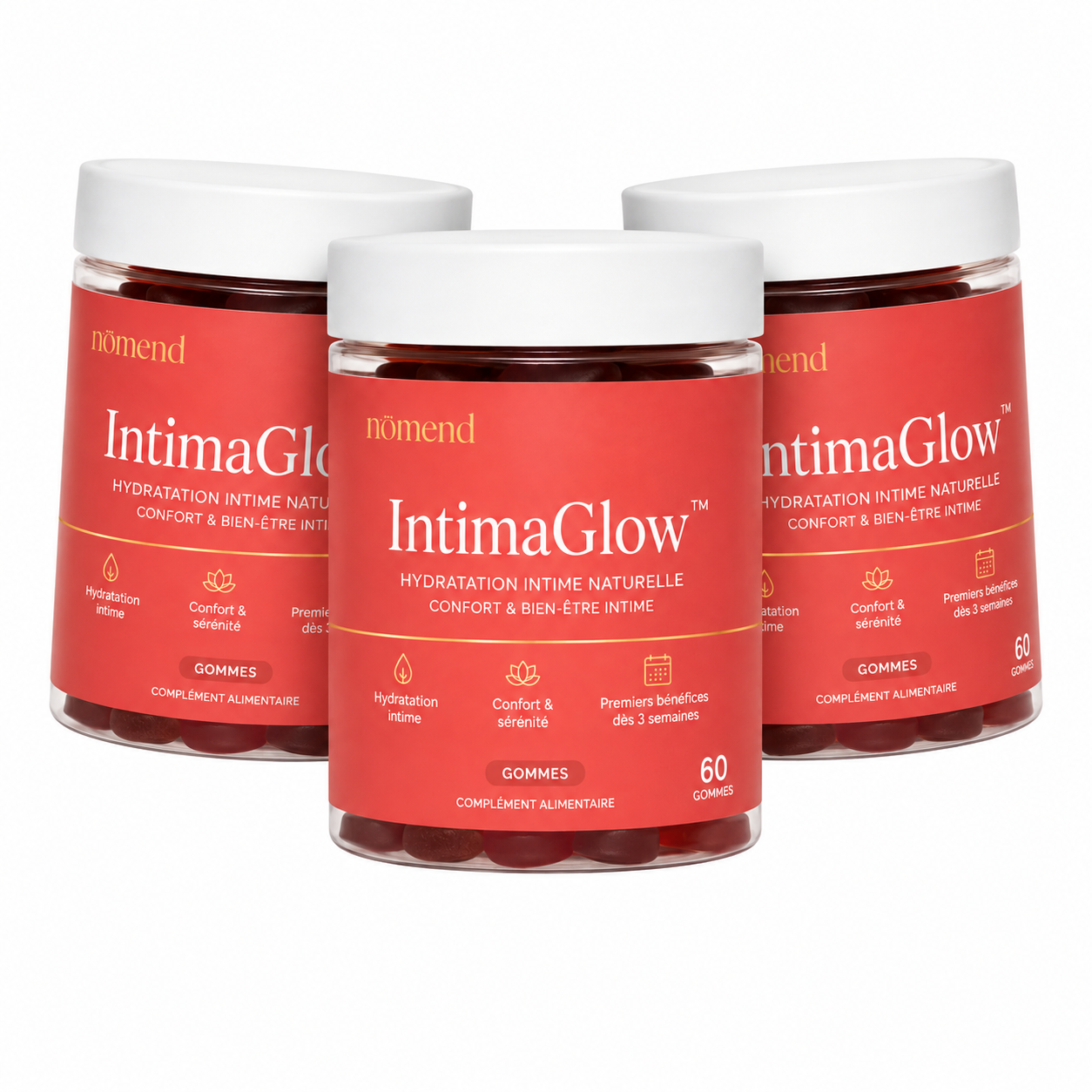 IntimaGlow™ Gommes Sécheresse Intime | Retrouvez une humidité naturelle et une intimité sans douleur dès 3 semaines !