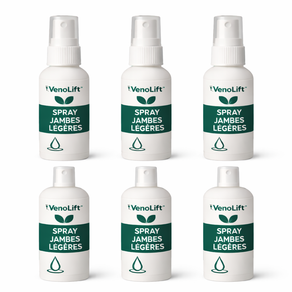 VenoLift™ Spray Jambes Légères | Réduisez jusqu’à 92% le gonflement en 7 jours et retrouvez des jambes légères instantanément !