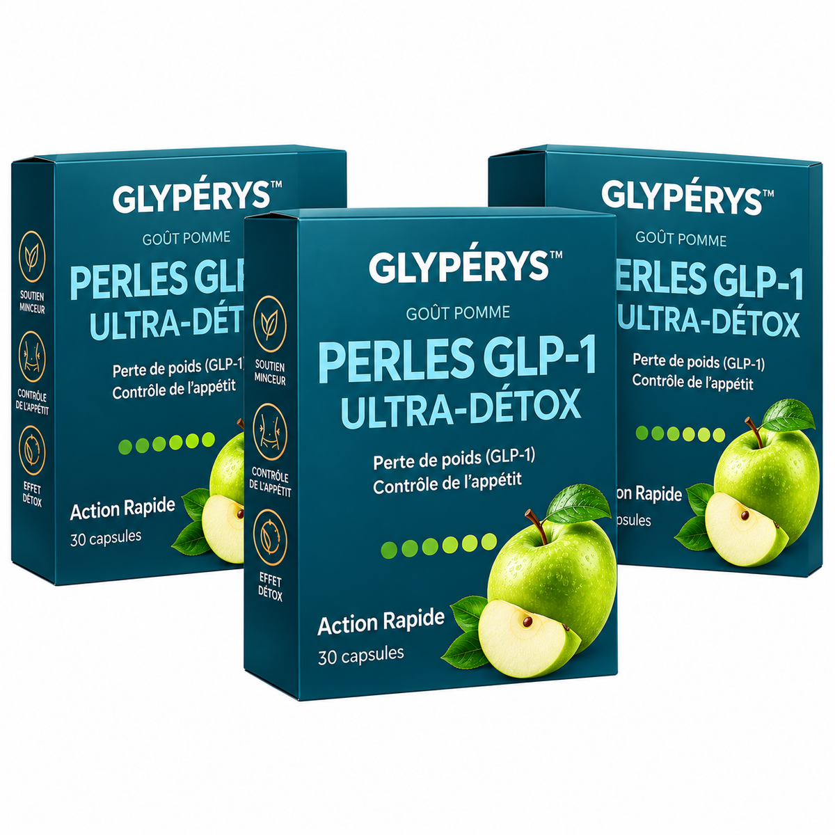 Glypérys™ Perles GLP-1 Ultra-Détox | Élimine les toxines et fait perdre du poids en 10 minutes!
