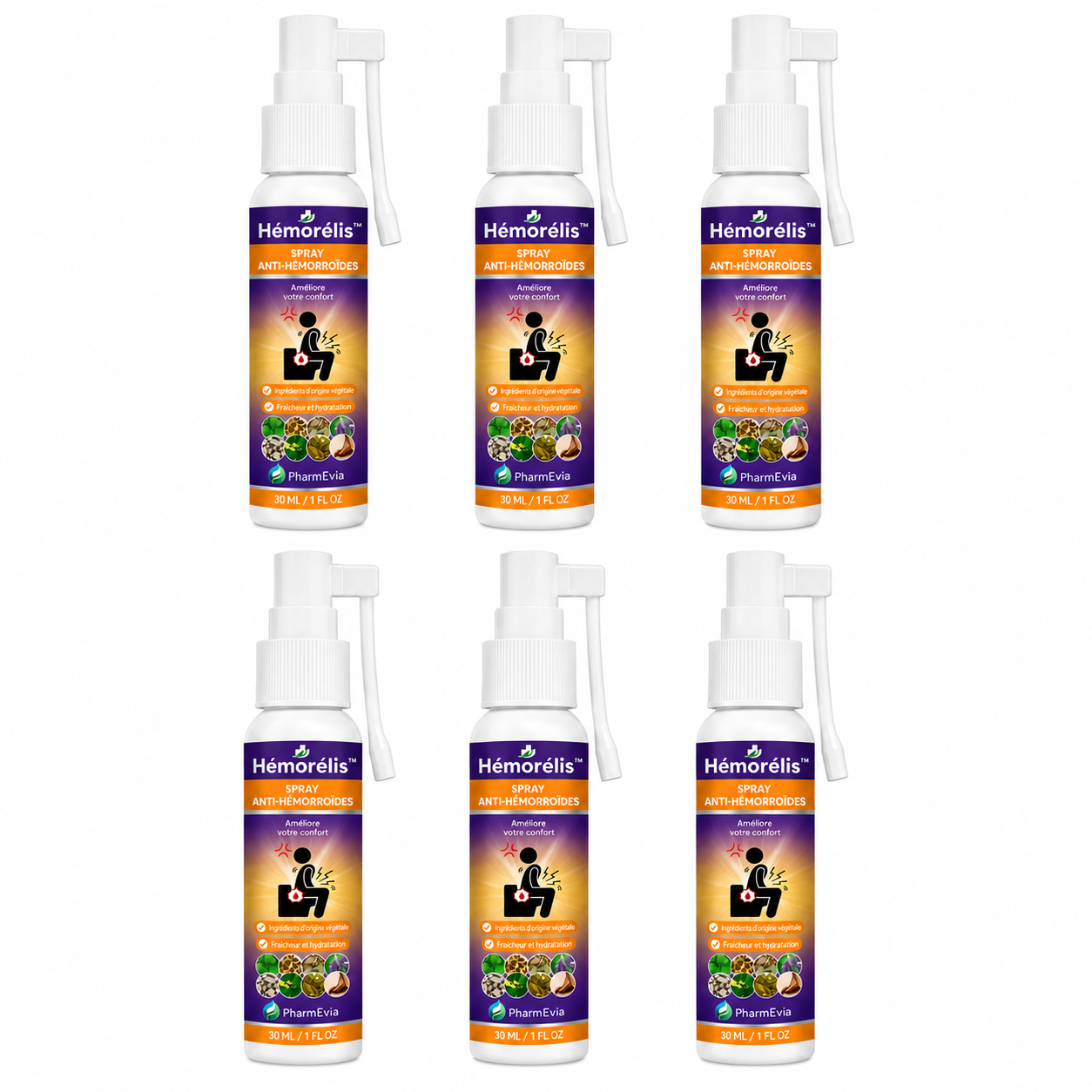 Hémorélis™ Spray Anti-Hémorroïdes | Éliminez les hémorroïdes dès la première application, sans pommade ni ordonnance !