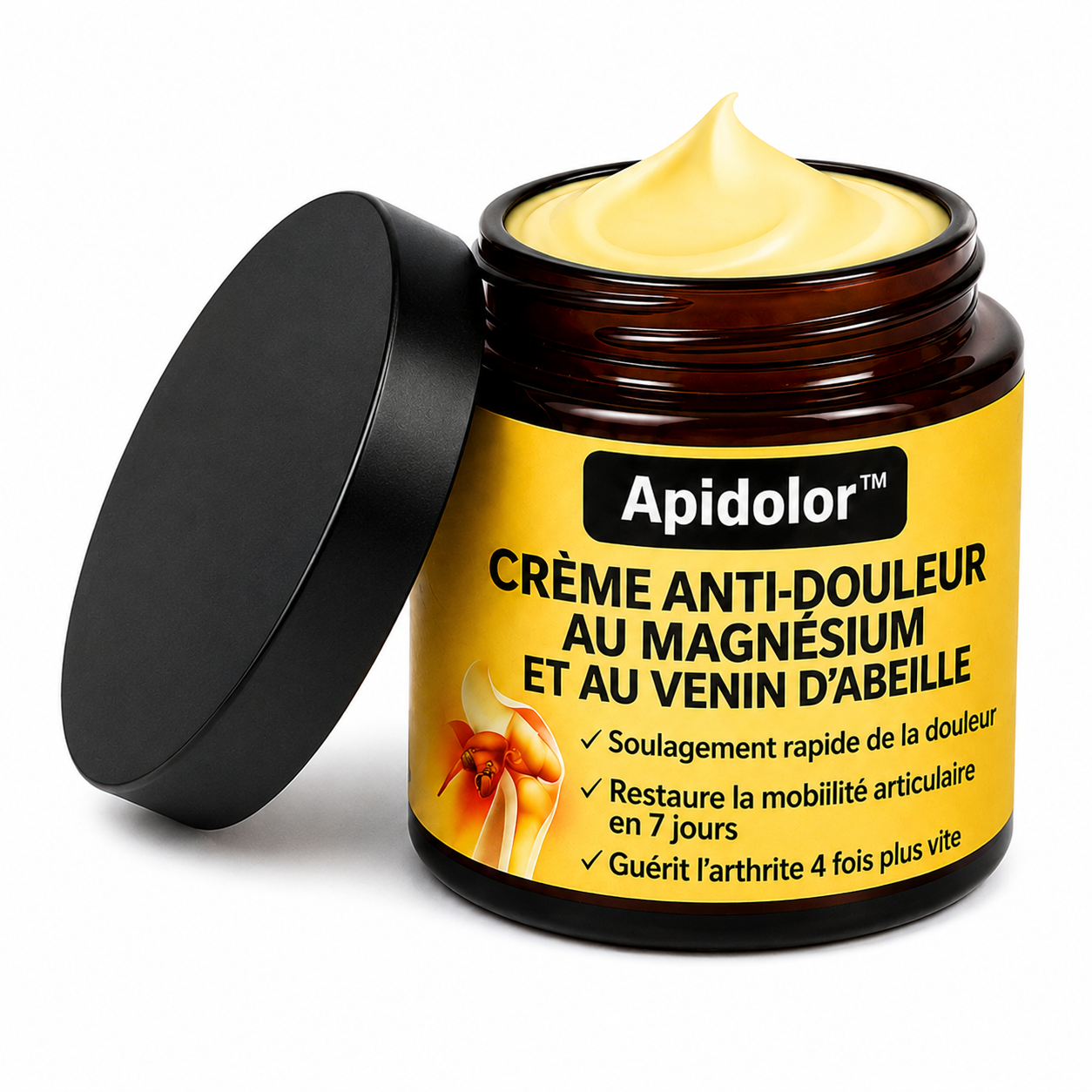 Flexinex™ Crème Anti-douleur au Magnésium et au Venin d'Abeille | Supprime vos douleurs articulaires en un instant!