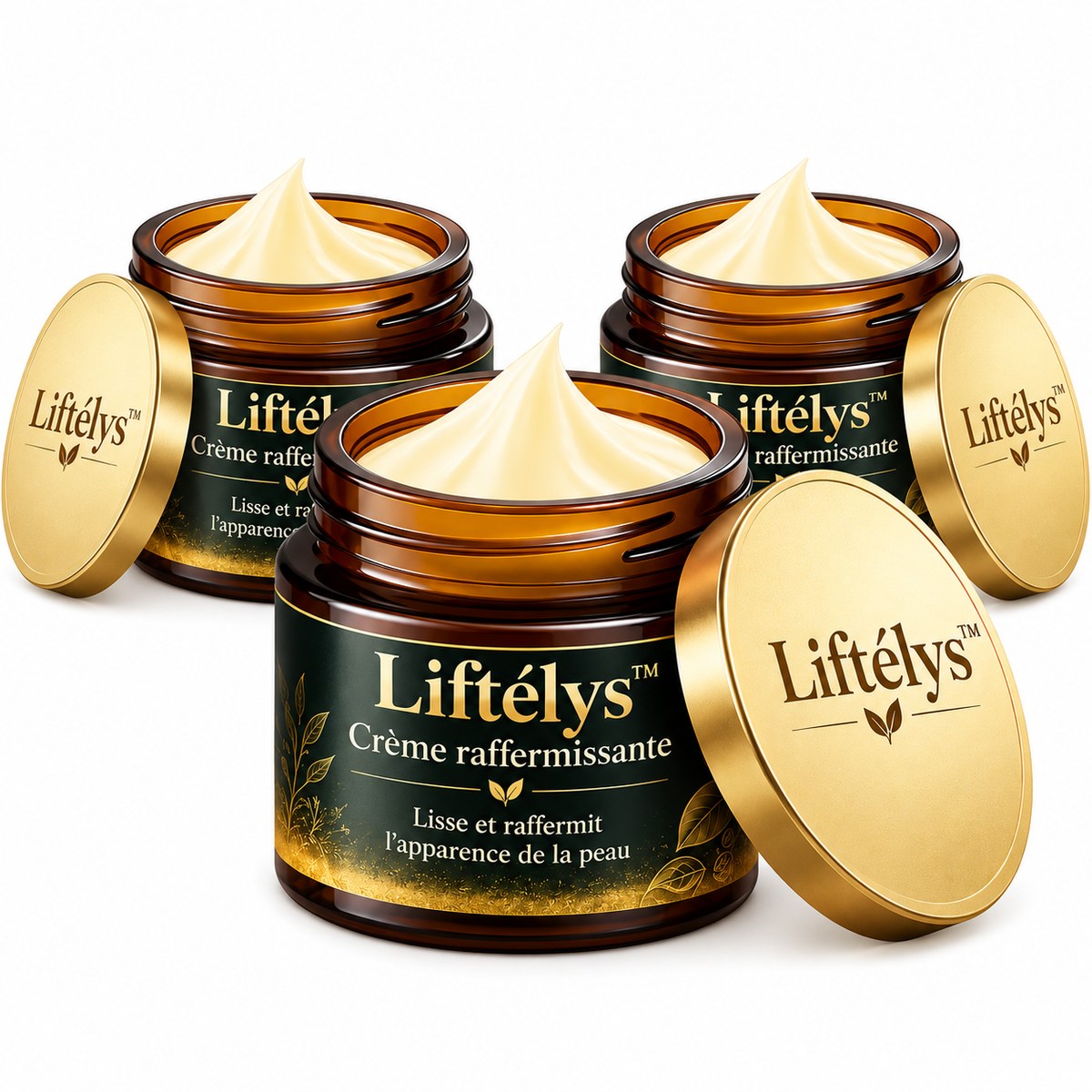 Liftélys™ Crème Raffermissante Anti-Relâchement | Lifte et raffermit votre peau en 10 minutes !
