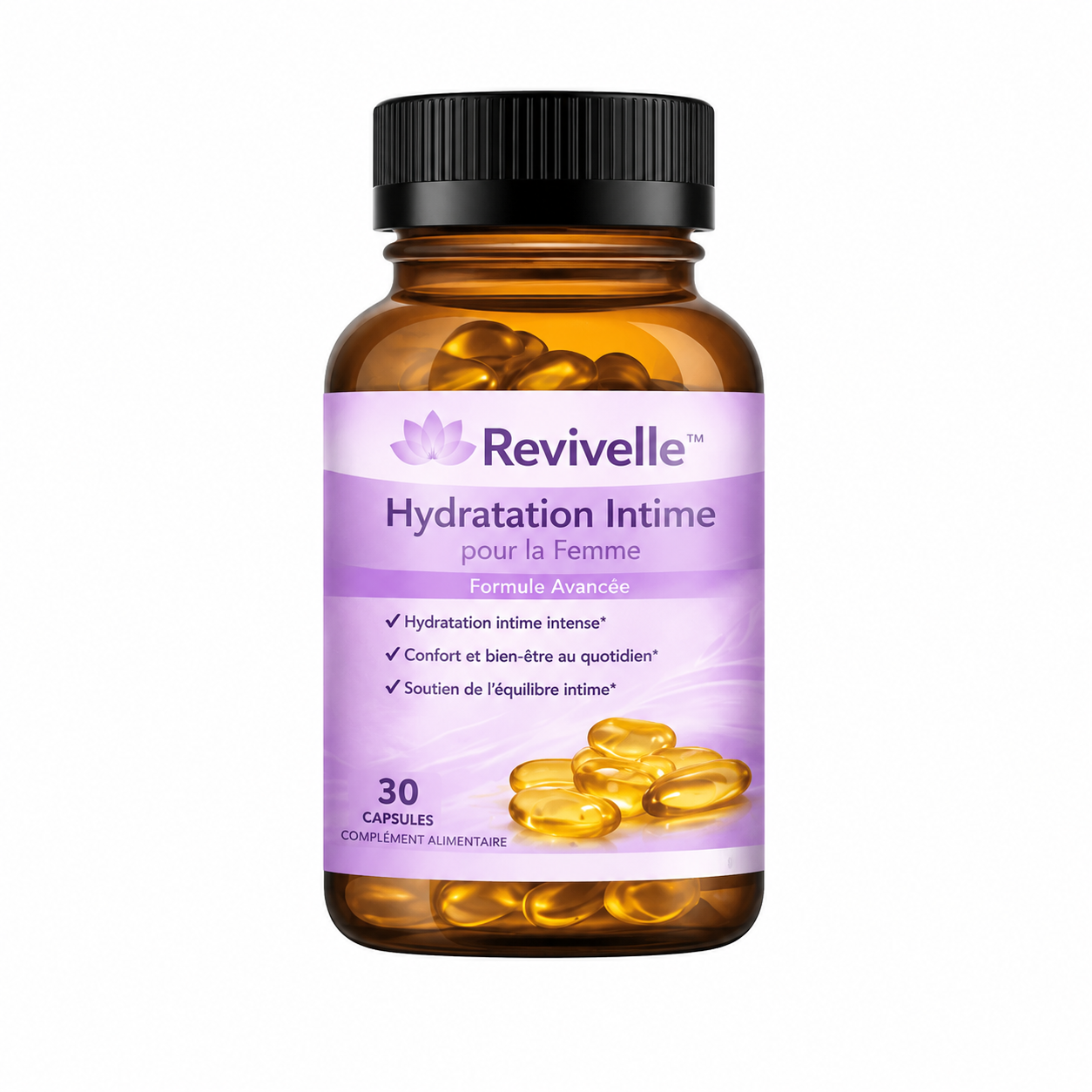 Revivelle™ Capsules Intimes Femme | Dites adieu à la sécheresse et retrouvez une intimité confortable !