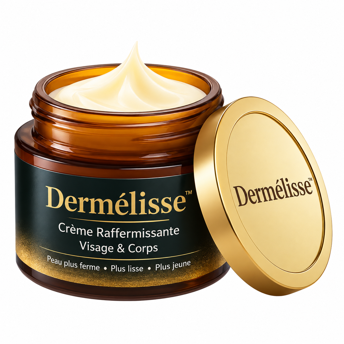 Dermélisse™ Crème Raffermissante Visage & Corps | Retend votre peau et lisse vos rides en seulement 10 minutes !