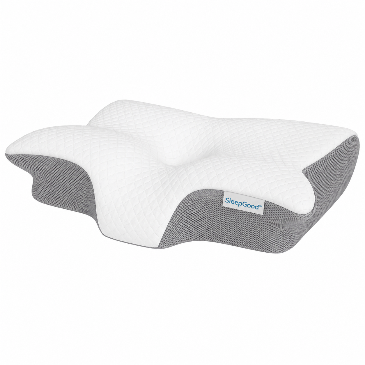 SleepGood™ Oreiller Cervical Orthopédique Révolutionnaire | Éliminez ronflements et douleurs cervicales dès la première nuit !