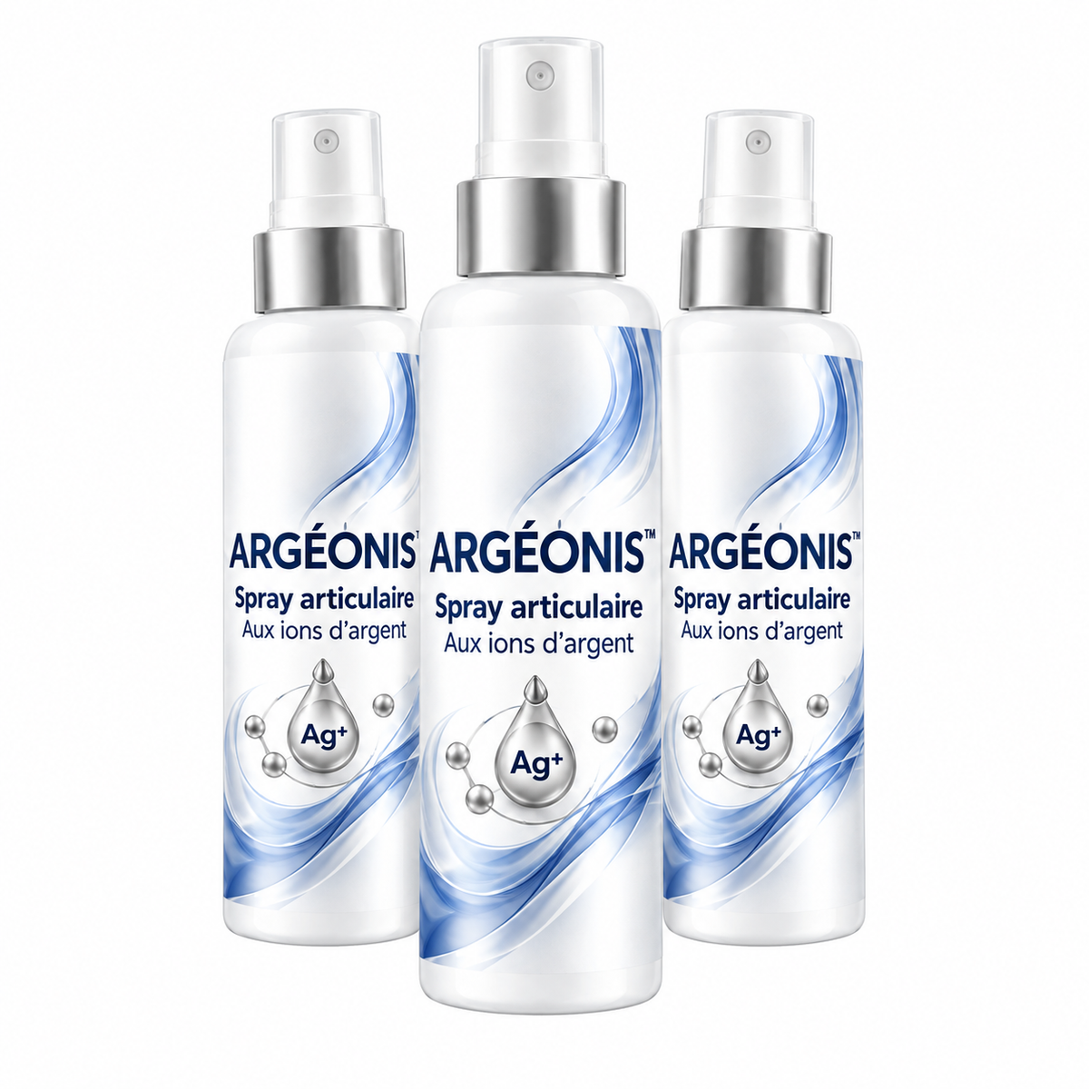 Argéonis™ Spray Réparateur Articulations aux Ions d’Argent | Réparez les articulations et stoppez la douleur en 3 minutes !