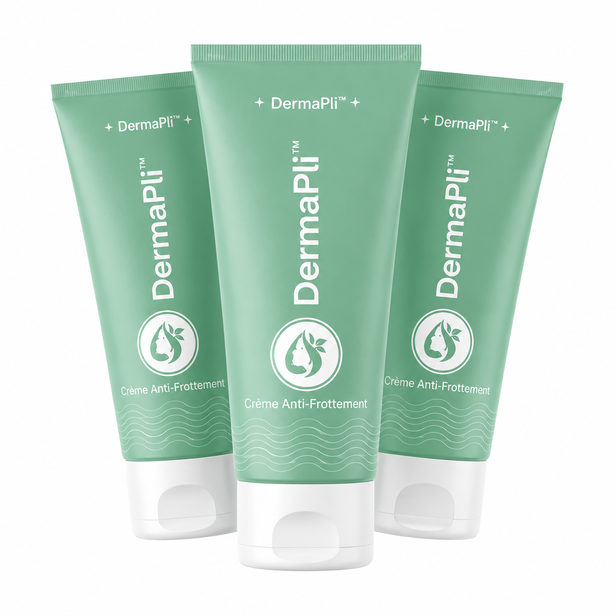 DermaPli™ Crème Anti-Frottement | Éliminez 98 % des douleurs et des mauvaises odeurs des plis cutanés en 24 h !
