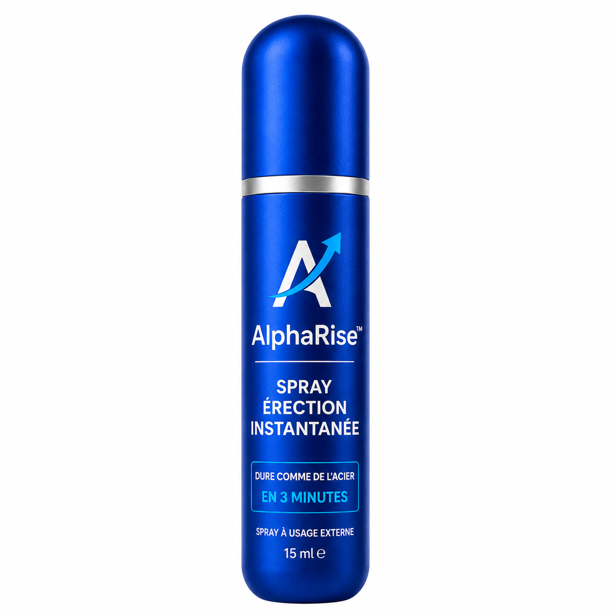 AlphaRise™ Spray Érection Instantanée | Dure comme de l’acier en 3 minutes, sans pilules ni attente !