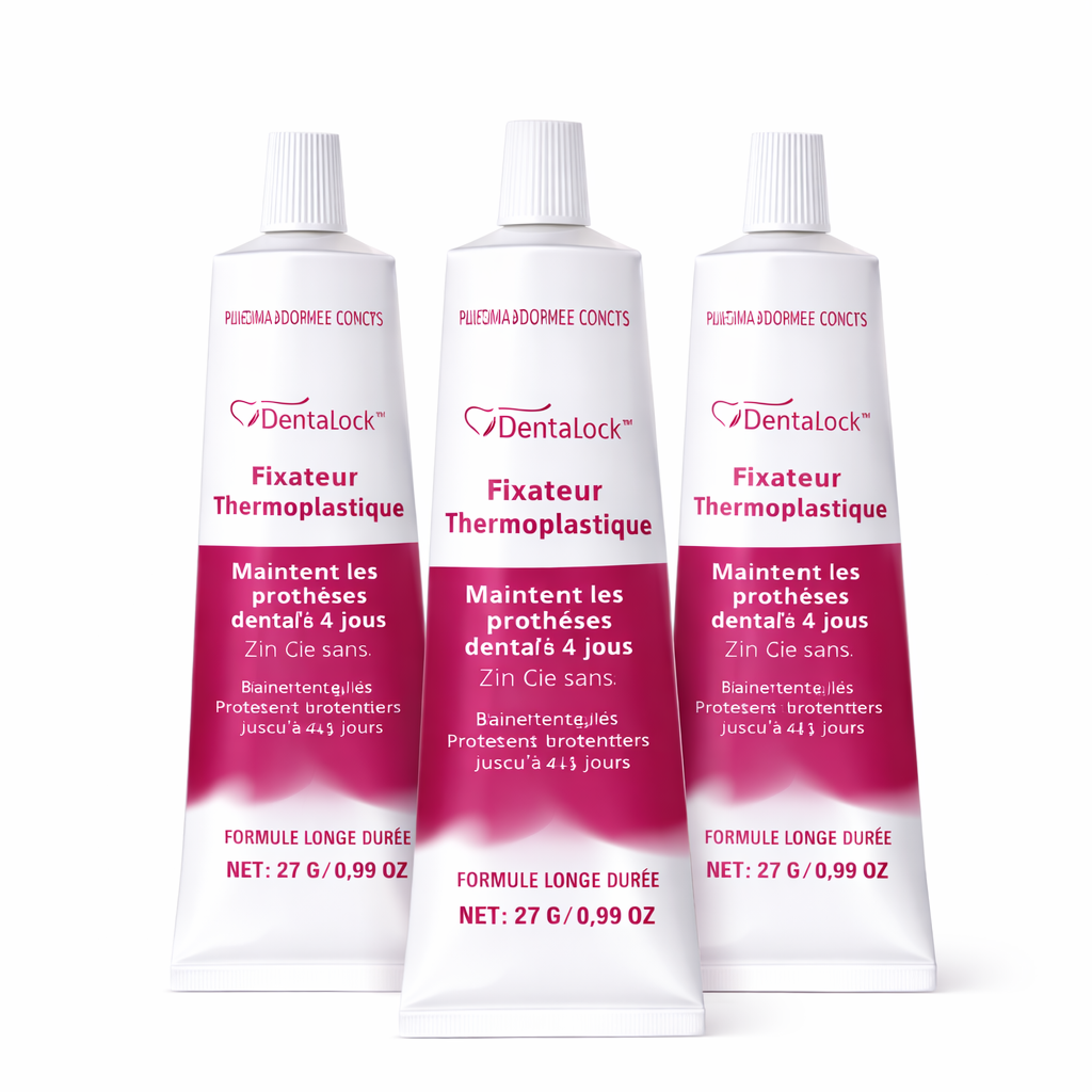 DentaLock™ Fixateur Prothèse | Stabilisez vos dents et retrouvez confiance en 30 secondes !