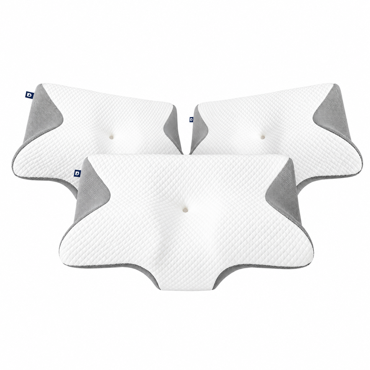 NuitFlex™ Oreiller Cervical Ergonomique | Réveillez-vous sans douleur et dormez profondément dès la première nuit !