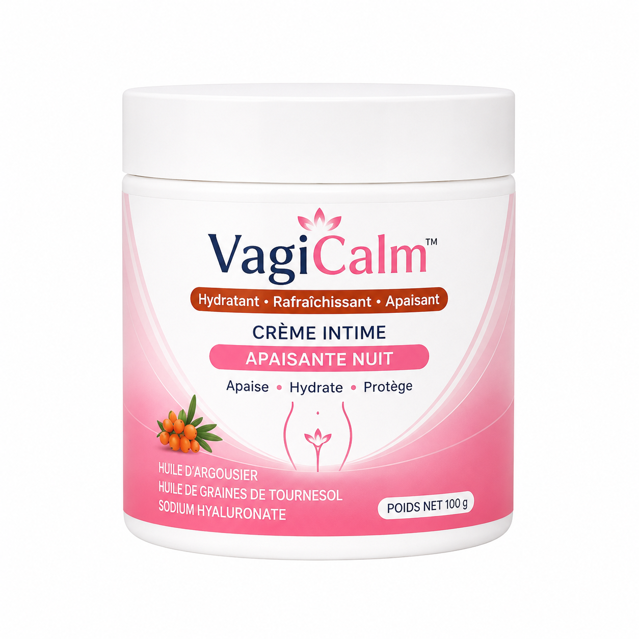 VagiCalm™ Crème Intime Apaisante Nuit | Calmez démangeaisons, brûlures et irritations dès les premières nuits !