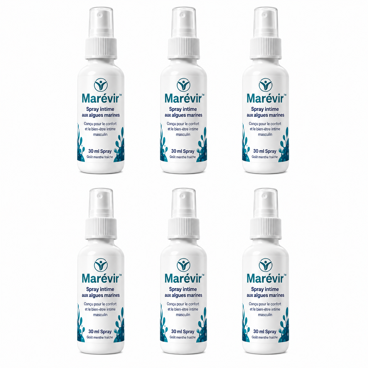 Marévir™ Spray Érecteur aux Algues Marines | Durcit votre pénis en 43 secondes, sans pilule ni injection!