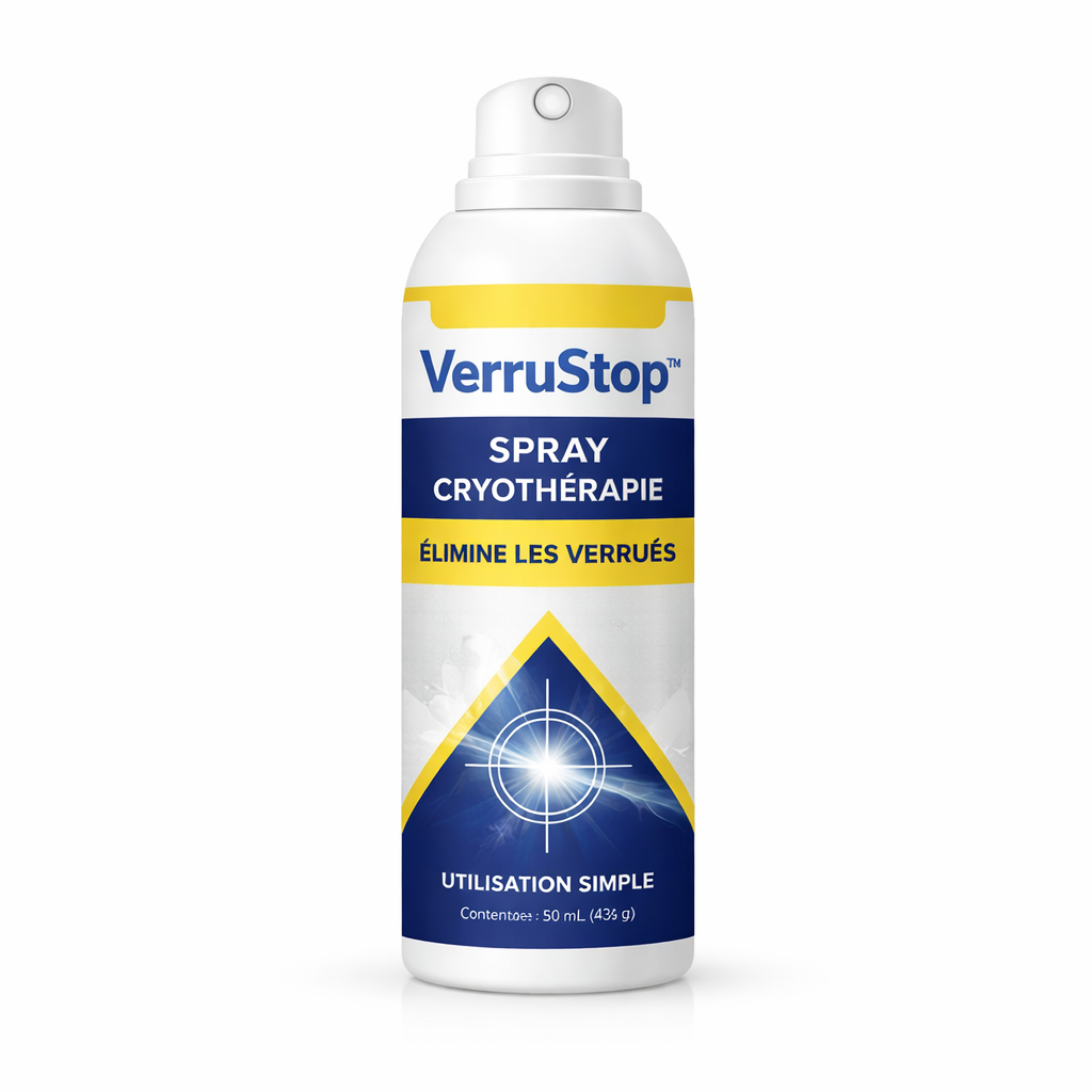 VerruStop™ Spray Cryothérapie | Éliminez les verrues tenaces et retrouvez une peau lisse en quelques secondes !