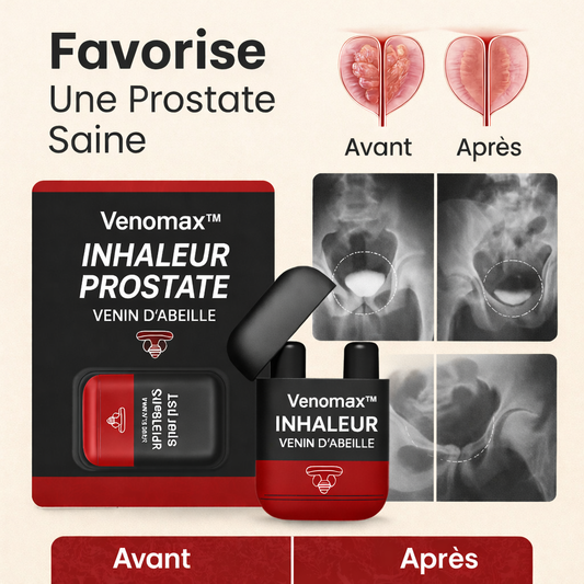 Venomax™ Inhaleur Prostate au Venin d’Abeille | Déclenchez une érection massive en 3 minutes chrono !