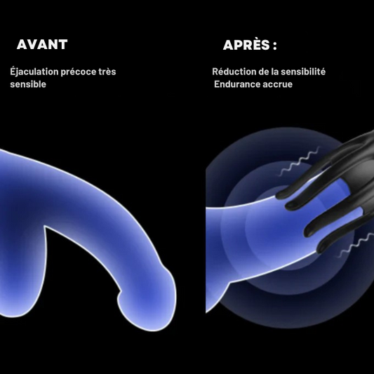 ErecPulse™ Appareil à Ondes de Choc 3-en-1 | Renforce vos érections et augmente votre taille dès les premières séances!