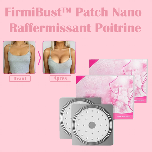 FirmiBust™ Patch Nano Raffermissant Poitrine | Galbe, raffermit et augmente le volume en 10 minutes!