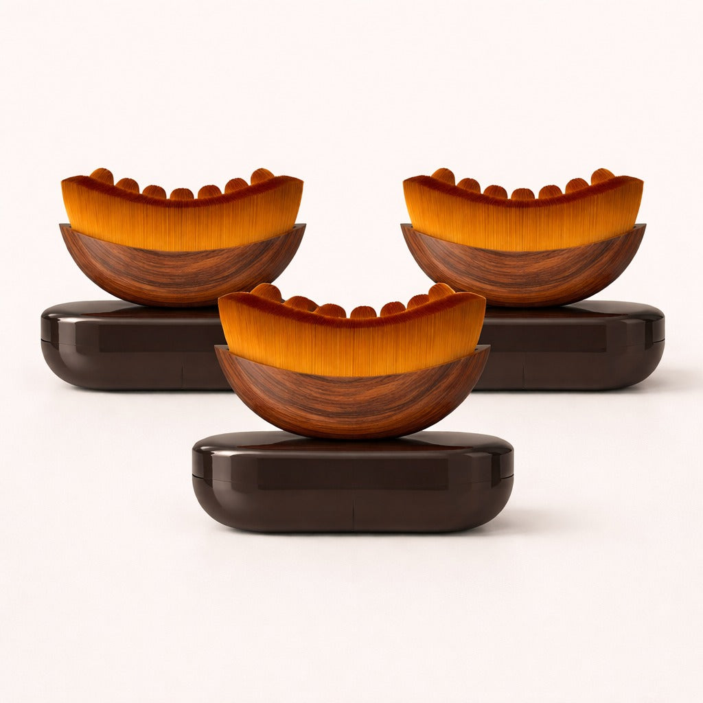 DermaGlow™ Brosse Anti-Âge | Lisse les rides, réduit poches & cernes et ravive l’éclat en quelques minutes par jour !