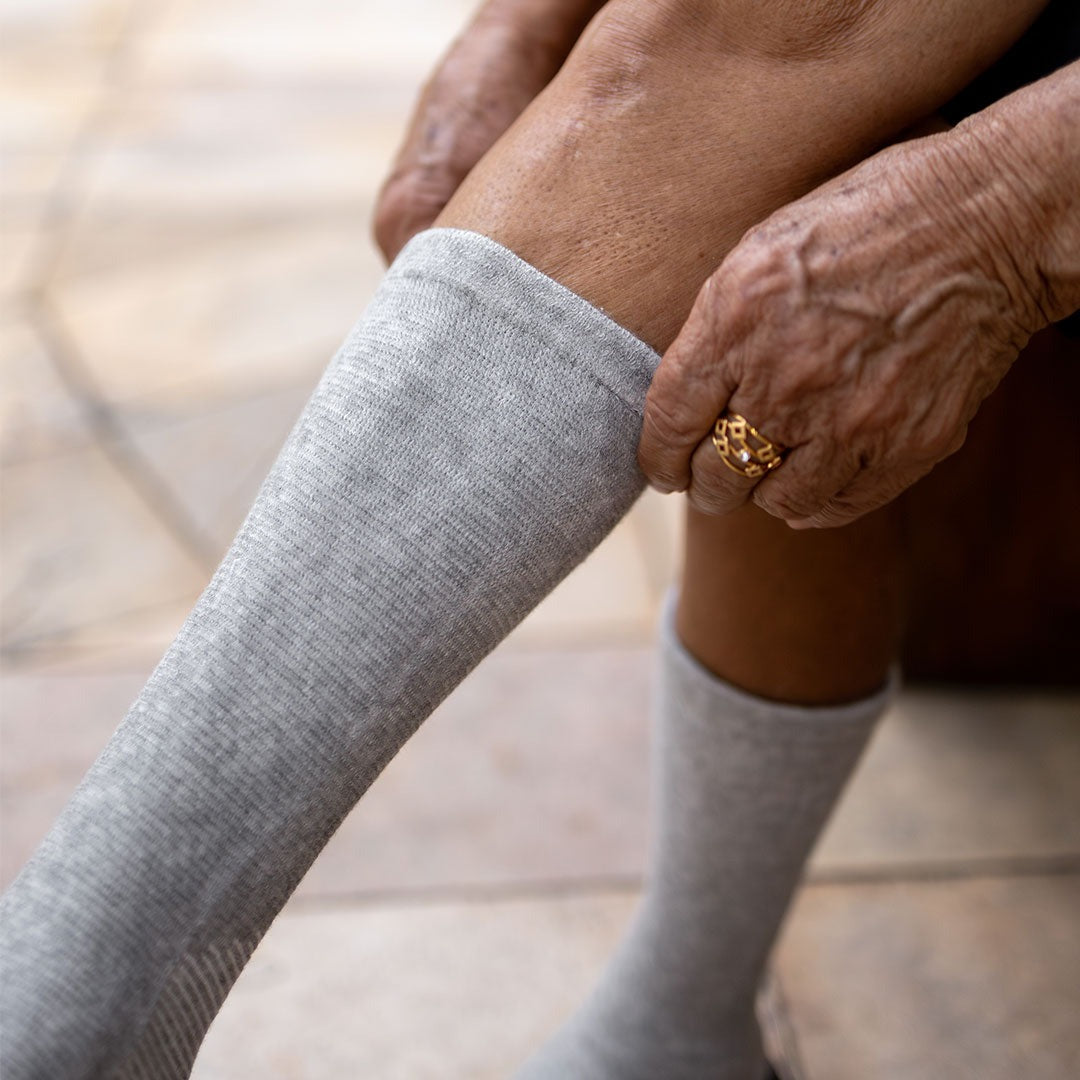 Manchons de pied en bambou anti-fatigue