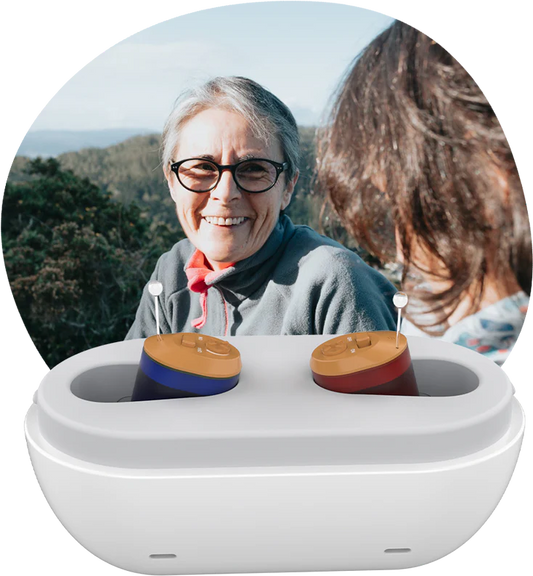 Audinex™ Appareil Auditif Invisible à Technologie TriCore | Entendez parfaitement en 3 secondes, sans aucun sifflement!