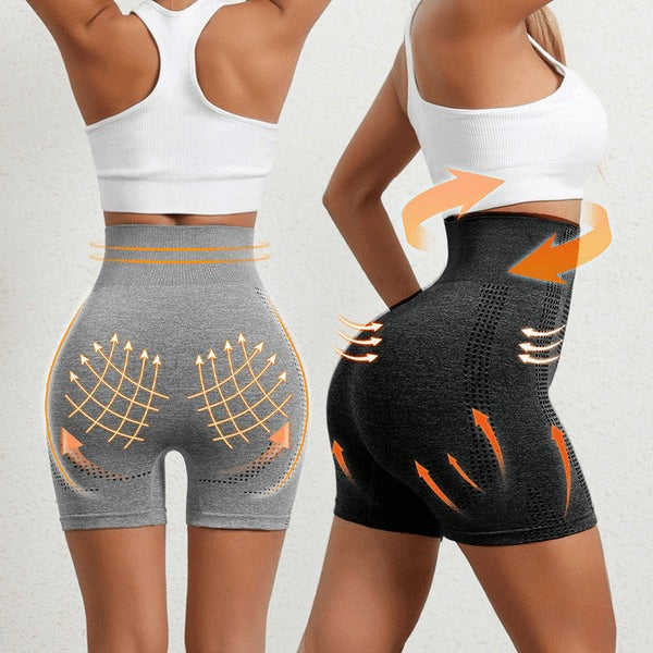 SlimTonica™ Short Gainant Tourmaline & Titane | Sculpte la silhouette, affine la taille et booste la circulation en 10 minutes!