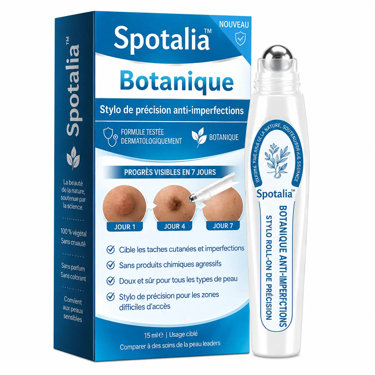 Spotalia™ Stylo Anti-Imperfections | Éliminez imperfections, verrues et taches en 7 jours sans douleur !